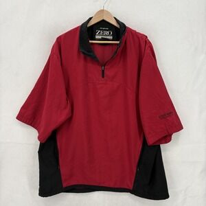 Zero Restriction M2 Jacket Mens XL Red Scioto Reserve Golf Club Windbreaker